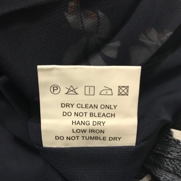 Few Moda New York Navy Floral Dress Size small new with tags #109 - Picture 8 of 8